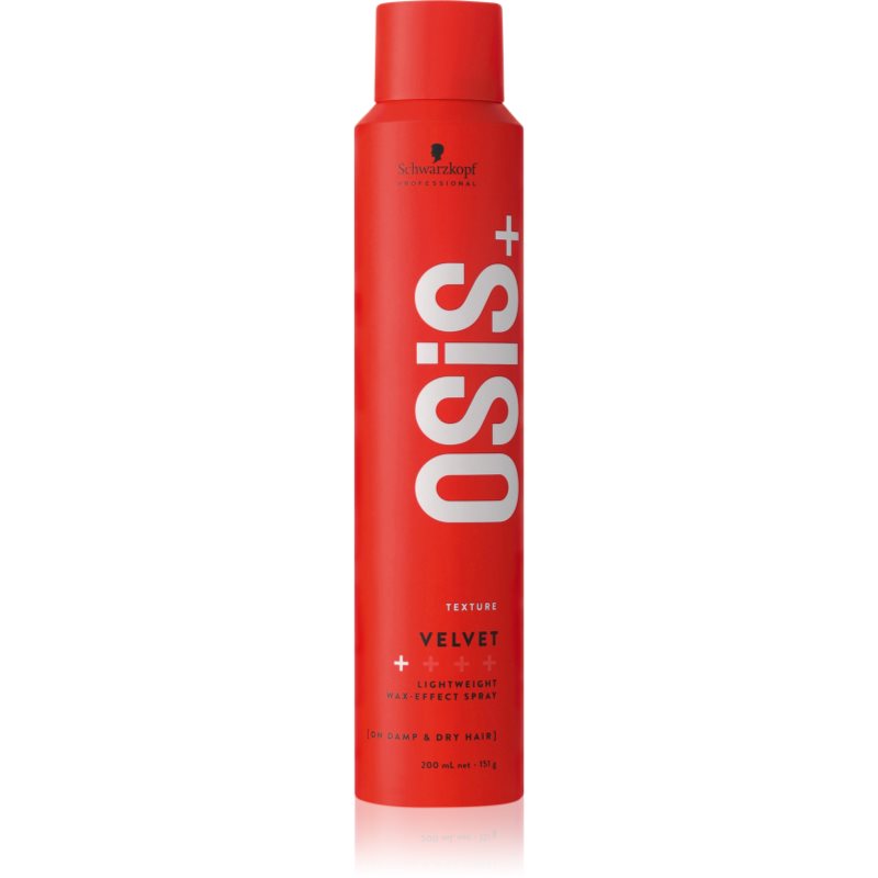 Schwarzkopf Professional Osis+ Velvet Cera Modellante In Spray 200 Ml