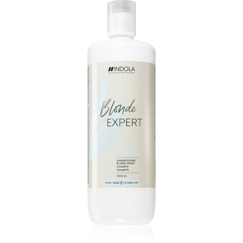Indola Blond Expert Insta Cool Shampoo Per Sfumature Biondo Freddo 1000 Ml