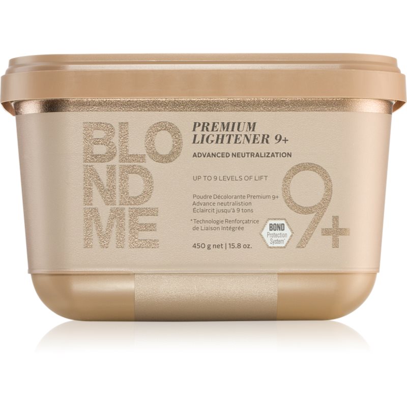 Schwarzkopf Professional Blondme Premium Lightener 9+ Decolorante Premium 9+ 450 G