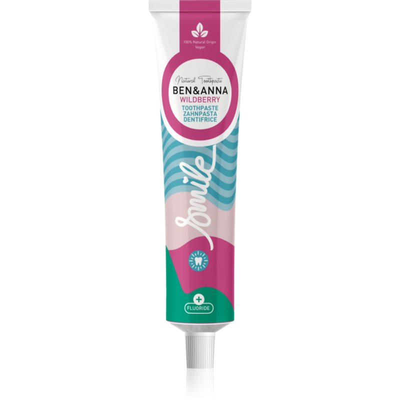 Ben&Anna Toothpaste Wild Berry Dentifricio Naturale 75 Ml