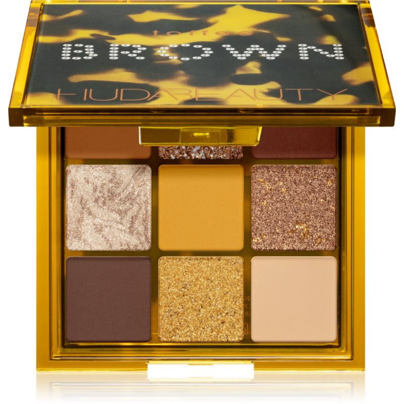 Huda Beauty Brown Obsessions Palette Occhi Colore Toffee 7,5 G