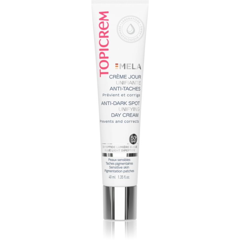 Topicrem Mela Corrective Day Cream Crema Giorno Contro Le Macchie Scure Spf 50+ 40 Ml