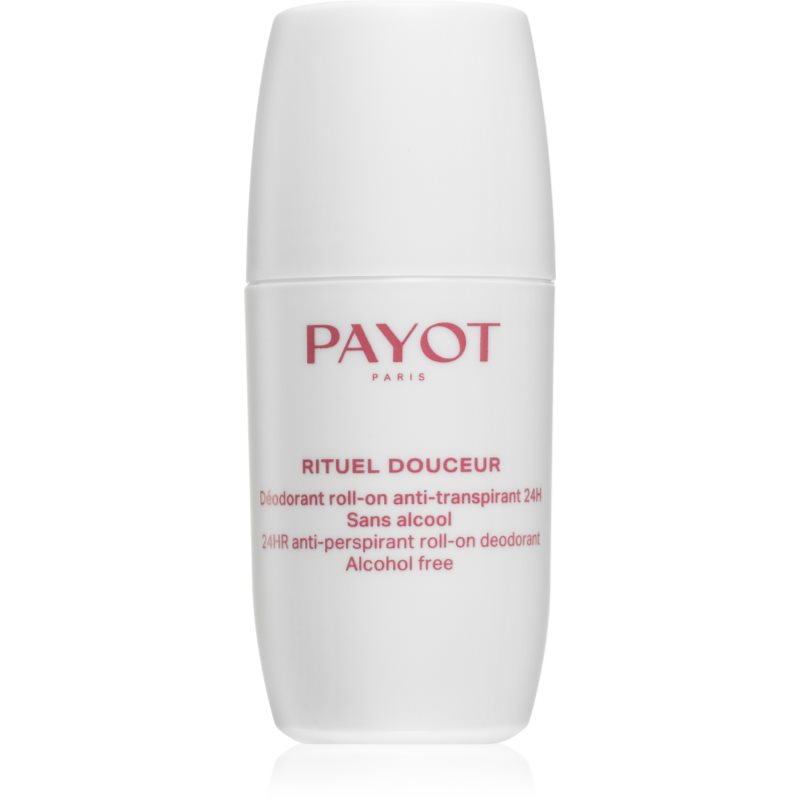 Payot Rituel Douceur Déodorant Roll-On Fraîcheur 24H Sans Alcool Antitraspirante Roll-On (Senza Alcool) 75 Ml
