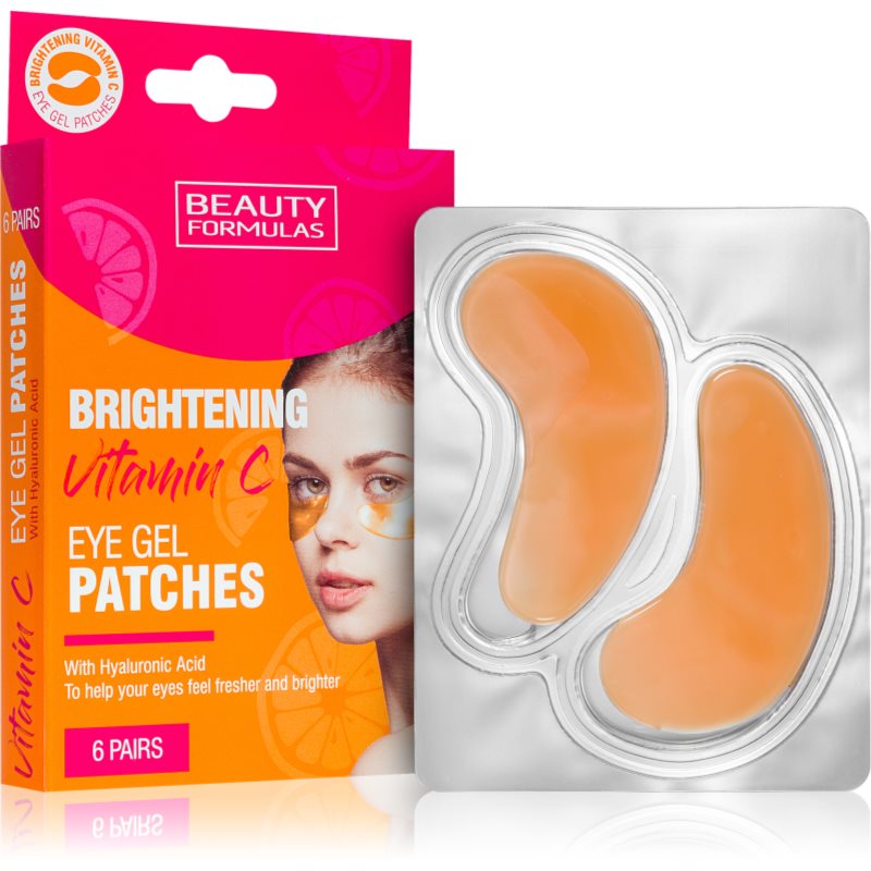 Beauty Formulas Vitamin C Maschera Illuminante Per Gli Occhi 6X2 Pz