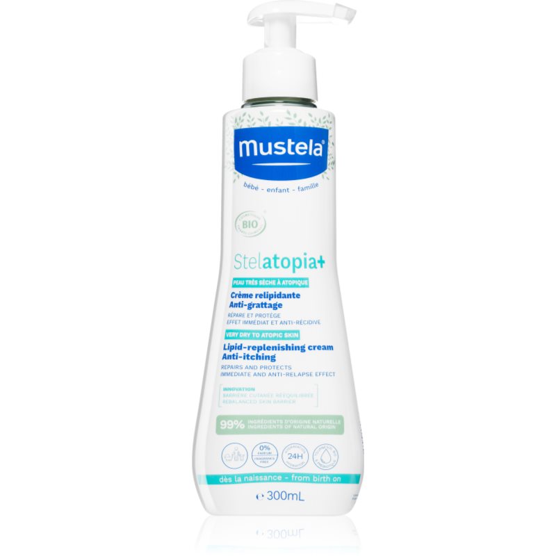 Mustela Bio Stelatopia+ Crema Lenitiva Per Neonati 300 Ml