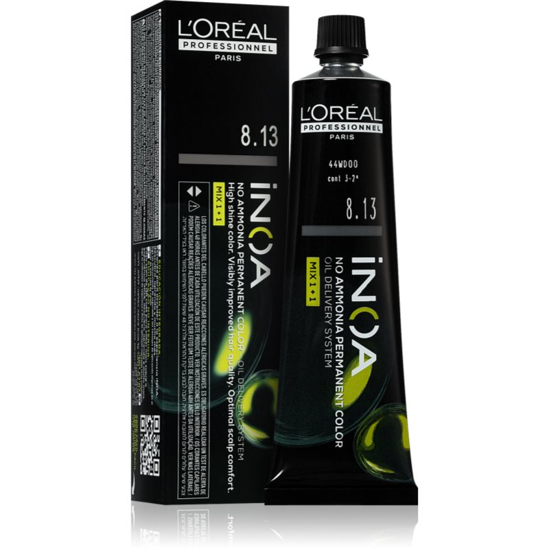L’Oréal Professionnel Inoa Tinta Permanente Per Capelli Senza Ammoniaca Colore 8.13 60 Ml