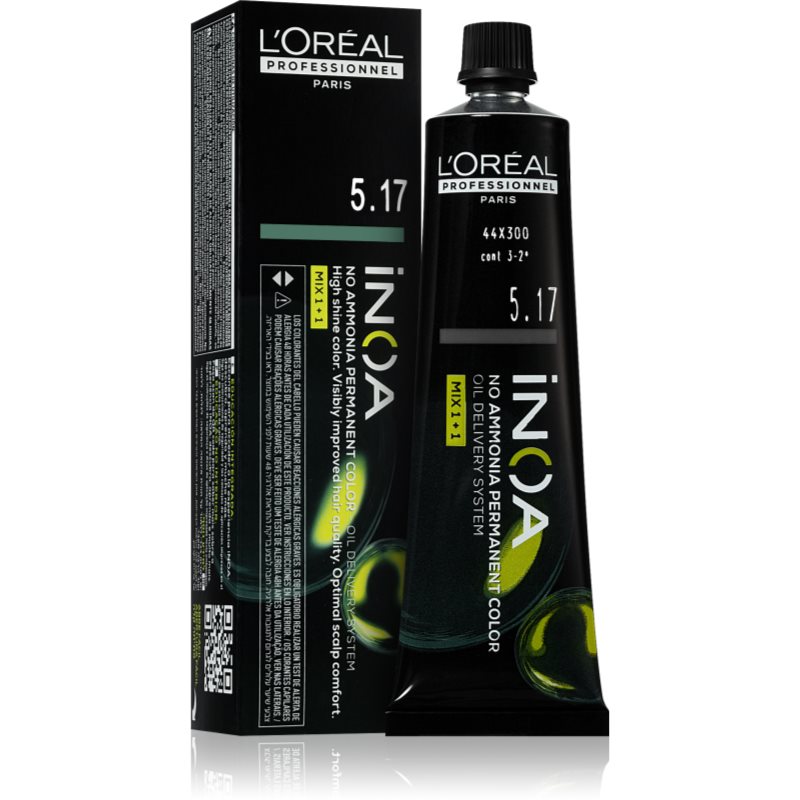 L’Oréal Professionnel Inoa Tinta Permanente Per Capelli Senza Ammoniaca Colore 5.17 60 Ml
