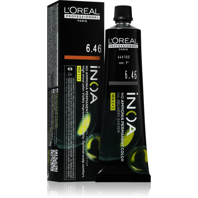 L’Oréal Professionnel Inoa Tinta Permanente Per Capelli Senza Ammoniaca Colore 6.46 60 Ml