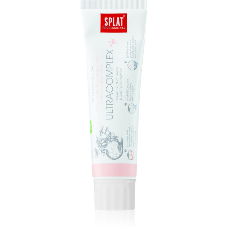 Splat Professional Ultracomplex Dentifricio Bioattivo Per Un Trattamento Integrale E Denti Sensibili Più Bianchi 100 Ml