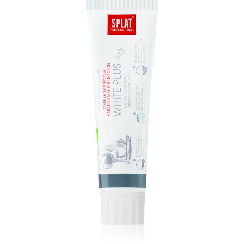 Splat Professional White Plus Dentifricio Bioattivo Per Uno Sbiancamento Delicato E La Protezione Dello Smalto 100 Ml