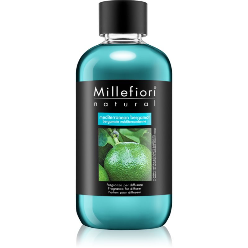 Millefiori Milano Mediterranean Bergamot Ricarica Per Diffusori Di Aromi 500 Ml