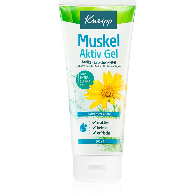 Kneipp Arnica Active Gel Rinfrescante Per I Muscoli Affaticati 200 Ml