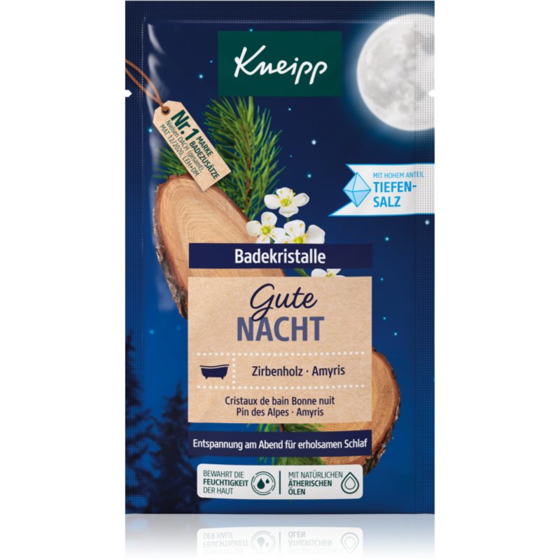 Kneipp Good Night Sale Da Bagno Rilassante Swiss Stone Pine & Balsam Torchwood 60 G