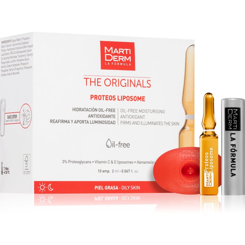 Martiderm The Originals Proteos Liposome Trattamento Lisciante E Illuminante In Fiale 10X2 Ml