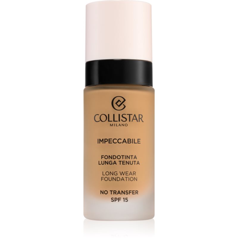 Collistar Impeccabile Long Wear Foundation Fondotinta Lunga Tenuta Spf 15 4G Golden Sand 30 Ml