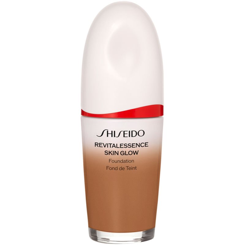 Shiseido Revitalessence Skin Glow Foundation Fondotinta Illuminante Leggero Spf 30 Colore Cedar 30 Ml