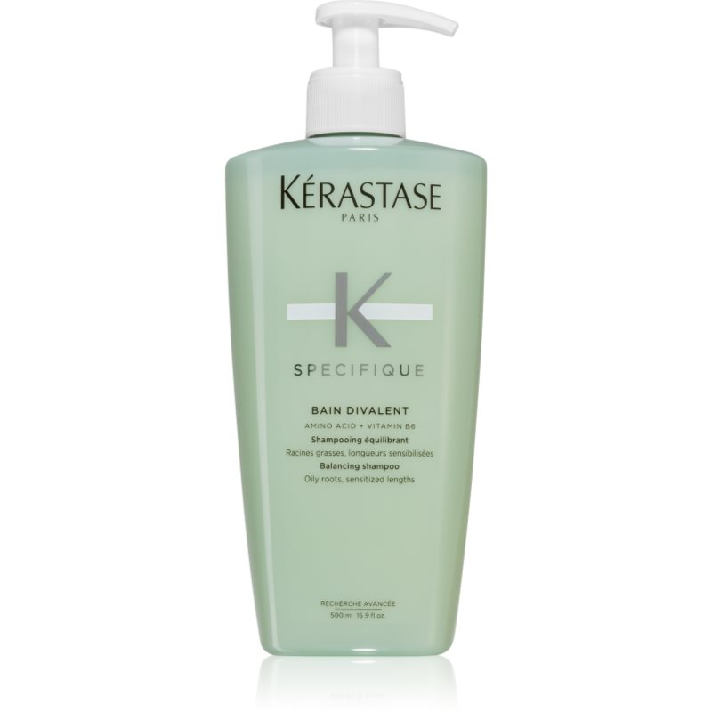 Kérastase Specifique Bain Divalent Shampoo Di Pulizia Profonda Per Cuoi Capelluti Grassi 500 Ml