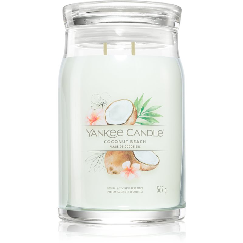 Yankee Candle Coconut Beach Candela Profumata Signature 567 G