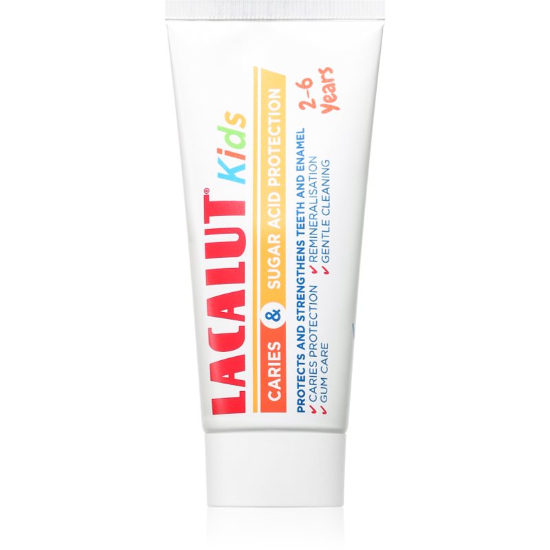 Lacalut Kids Caries And Sugar Acid Protection Dentifricio Per Bambini 2-6Y 55 Ml