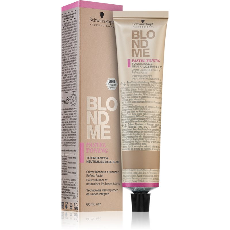 Schwarzkopf Professional Blondme Toning Tinta Per Capelli Clear 60 Ml
