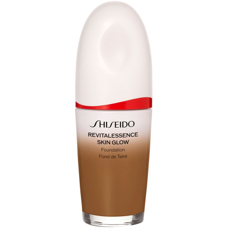 Shiseido Revitalessence Skin Glow Foundation Fondotinta Illuminante Leggero Spf 30 Colore Suede 30 Ml