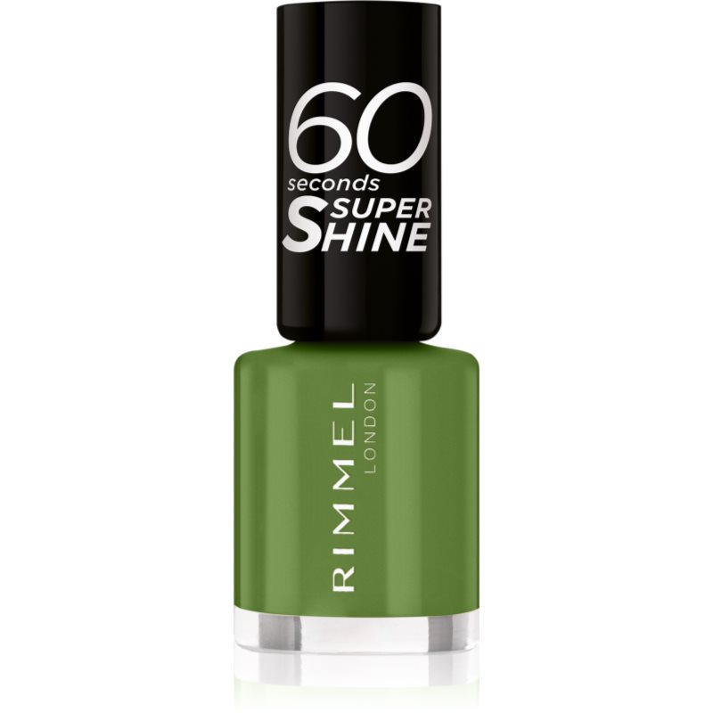 Rimmel 60 Seconds Super Shine Smalto Per Unghie Colore 880 Grassy Fields 8 Ml