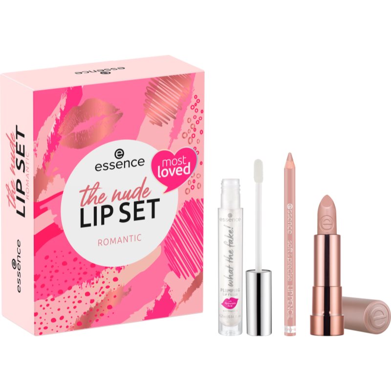 Essence The Nude Lip Set Confezione Regalo Per Le Labbra Romantic