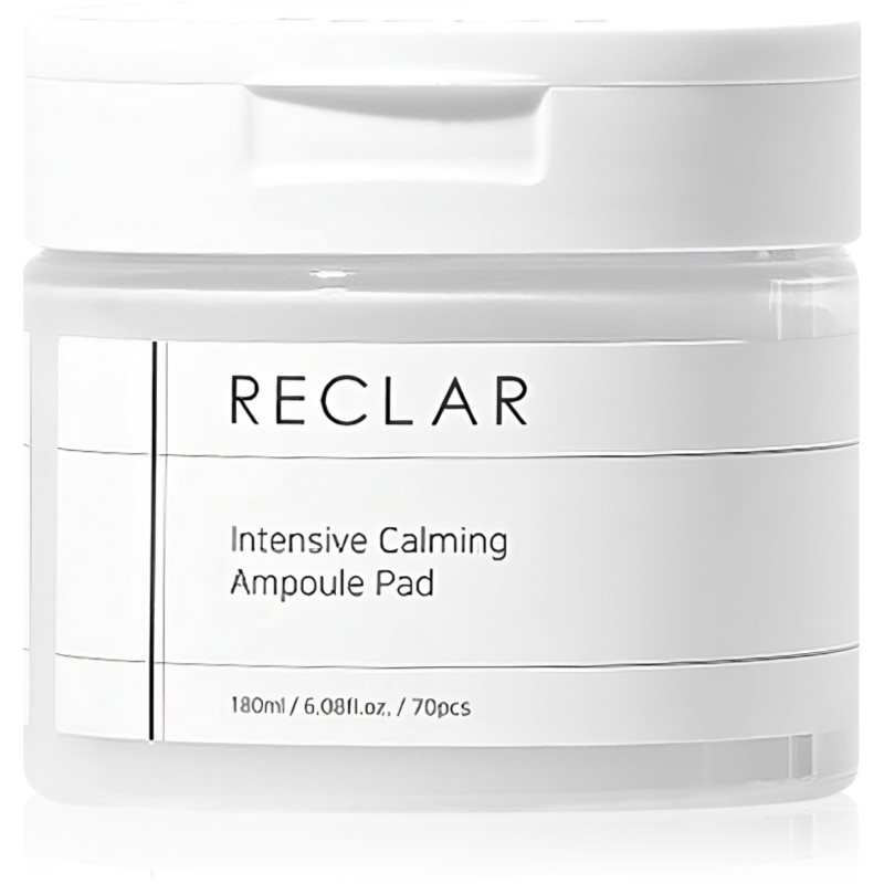 Reclar Calming Ampoule Pads Dischetti Esfolianti Viso 70 Pz