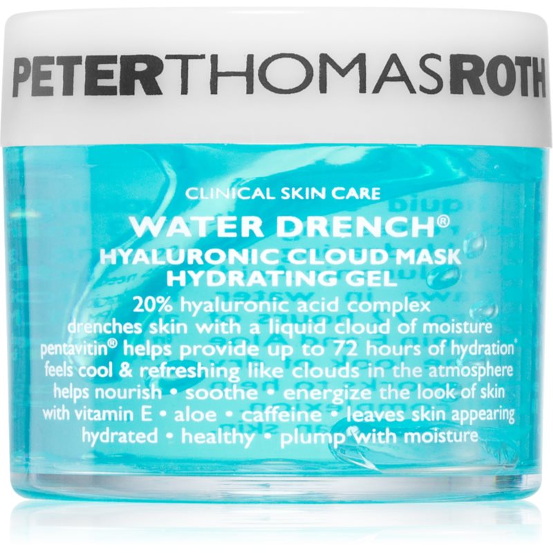 Peter Thomas Roth Water Drench Hyaluronic Cloud Mask Hydrating Gel Maschera In Gel Idratante Con Acido Ialuronico 50 Ml