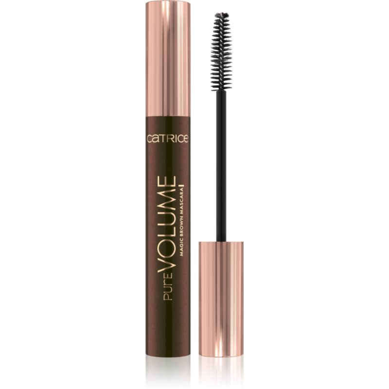 Catrice Pure Volume Magic Brown Mascara Per Ciglia Allungate, Curve E Voluminose Colore 010 Brown 10 Ml