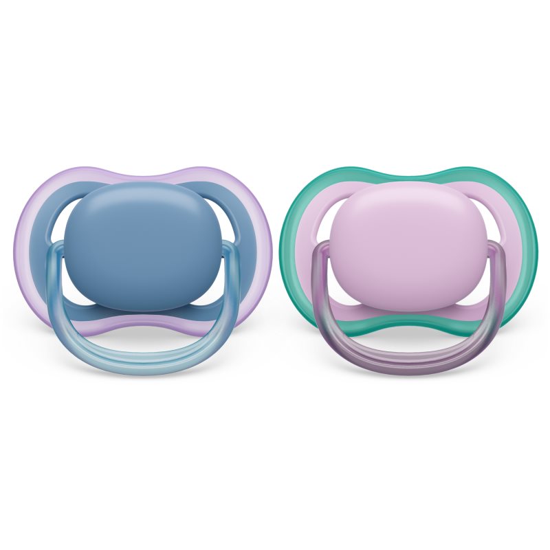 Philips Avent Ultra Air 6-18 M Ciuccio Girl 2 Pz