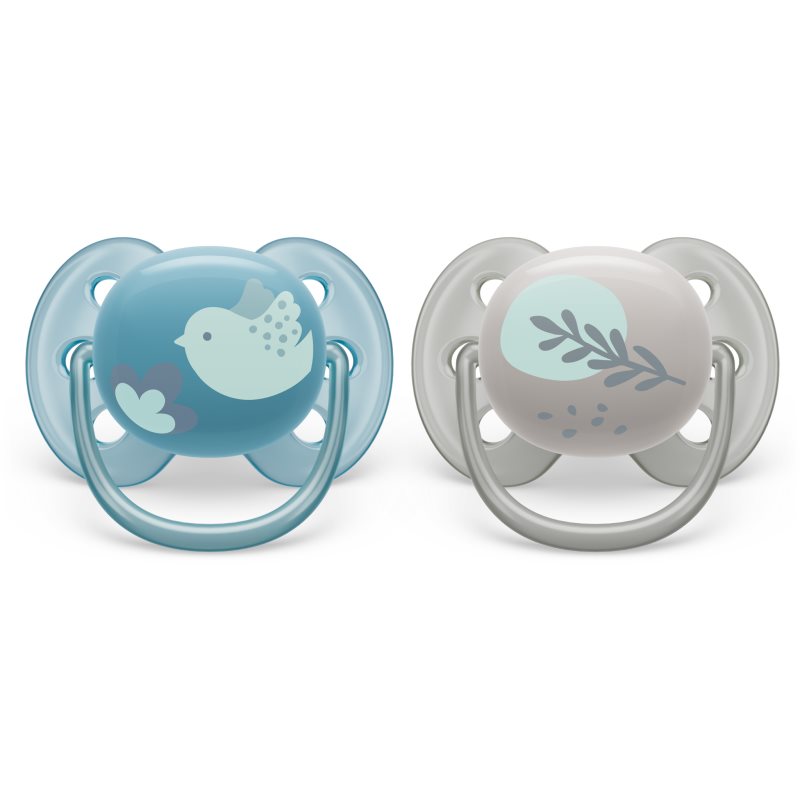 Philips Avent Ultrasoft Premium 6-18M Ciuccio Animal Boy 2 Pz
