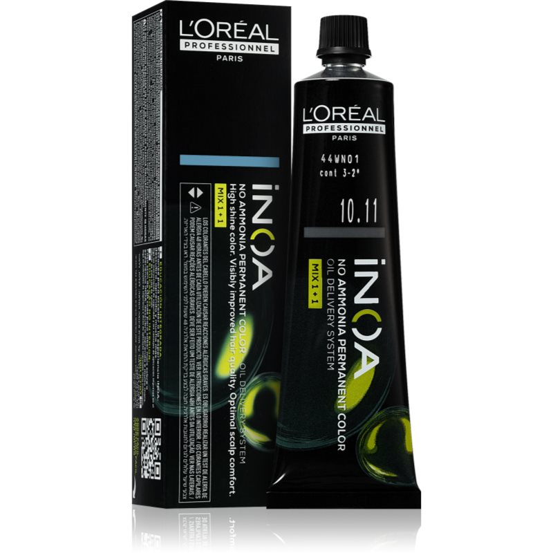 L’Oréal Professionnel Inoa Tinta Permanente Per Capelli Senza Ammoniaca Colore 10.11 60 Ml