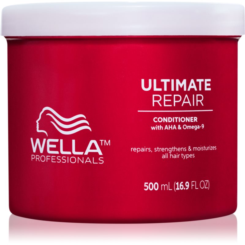 Wella Professionals Ultimate Repair Conditioner Balsamo Idratante Per Capelli Rovinati E Tinti 500 Ml