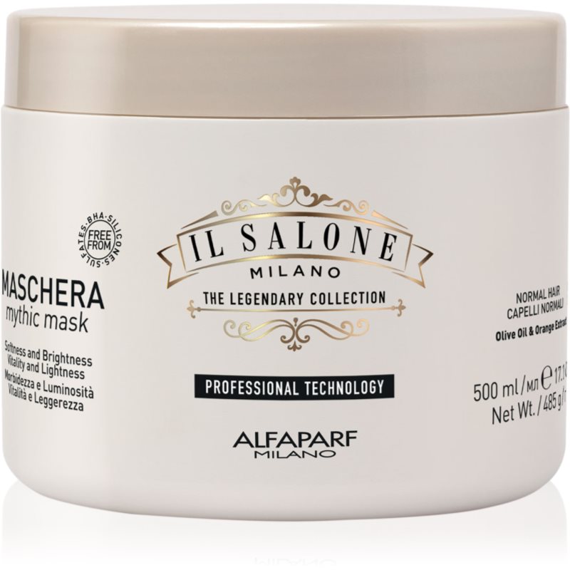 Alfaparf Milano Il Salone Milano Mythic Maschera Idratante Per Capelli Normali E Secchi 500 Ml