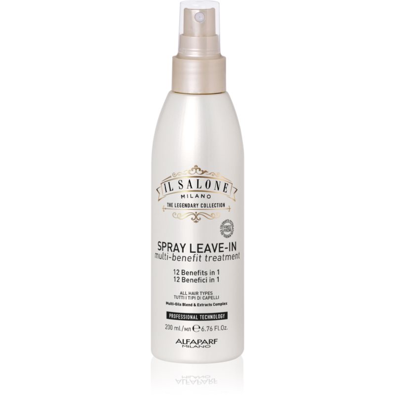 Alfaparf Milano Il Salone Milano Multi-Benefit Spray Multifunzione Per Capelli Per Tutti I Tipi Di Capelli 200 Ml