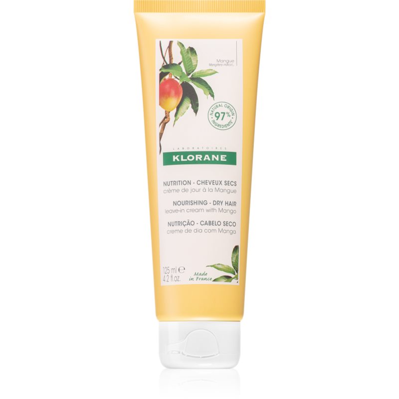 Klorane Mango Crema Senza Risciacquo Nutriente E Idratante 125 Ml