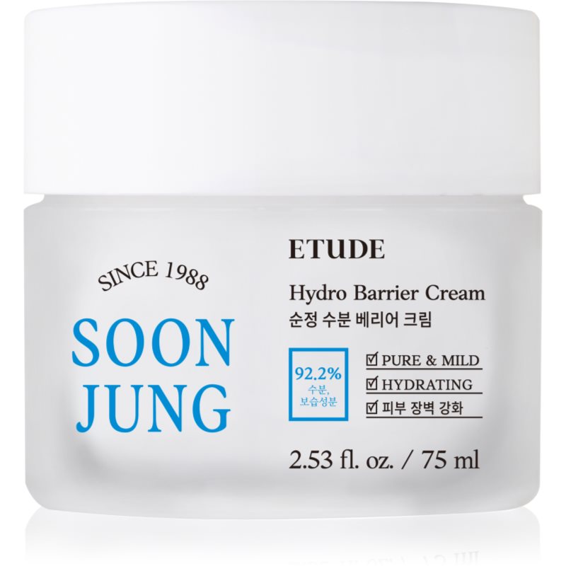 Etude Soonjung Hydro Barrier Cream Crema Lenitiva E Protettiva Intensa Per Pelli Sensibili E Irritate 75 Ml