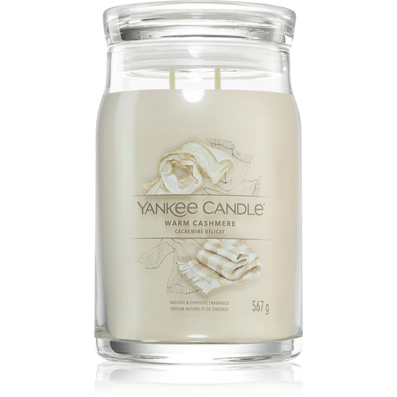 Yankee Candle Warm Cashmere Candela Profumata 567 G