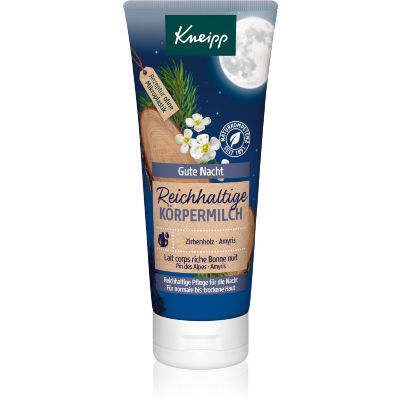 Kneipp Good Night Latte Idratante Intenso Corpo Con Burro Di Karité 200 Ml
