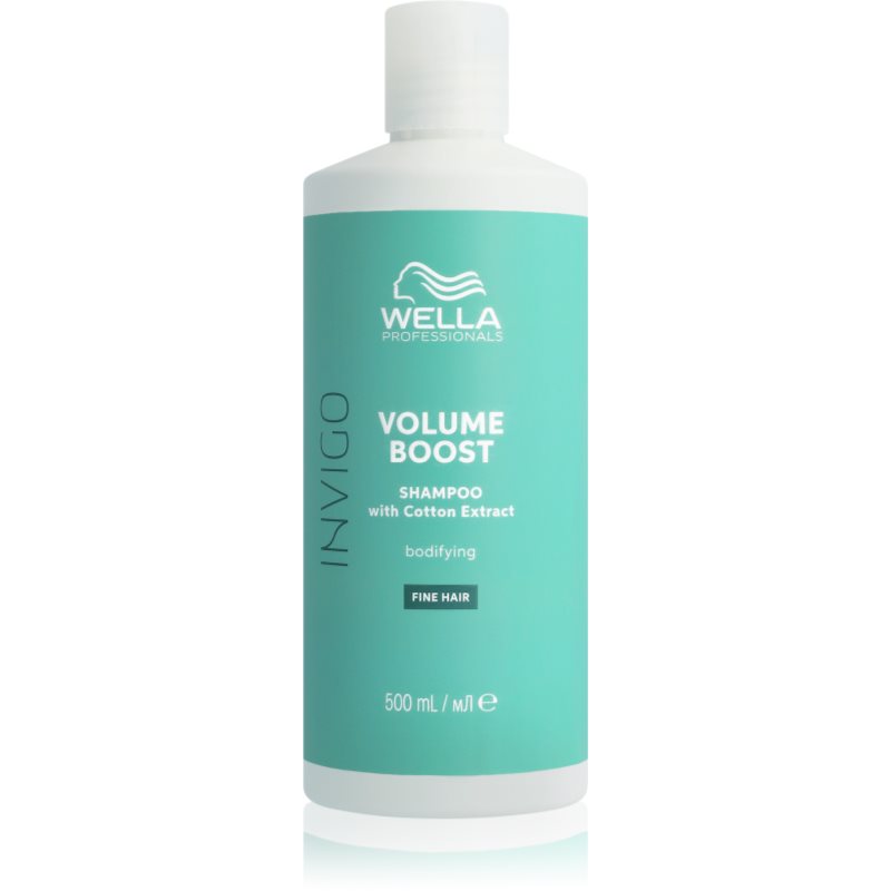 Wella Professionals Invigo Volume Boost Shampoo Volumizzante Per Capelli Delicati 500 Ml
