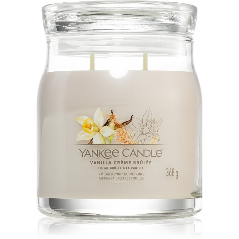 Yankee Candle Vanilla Crème Brûlée Candela Profumata 368 G