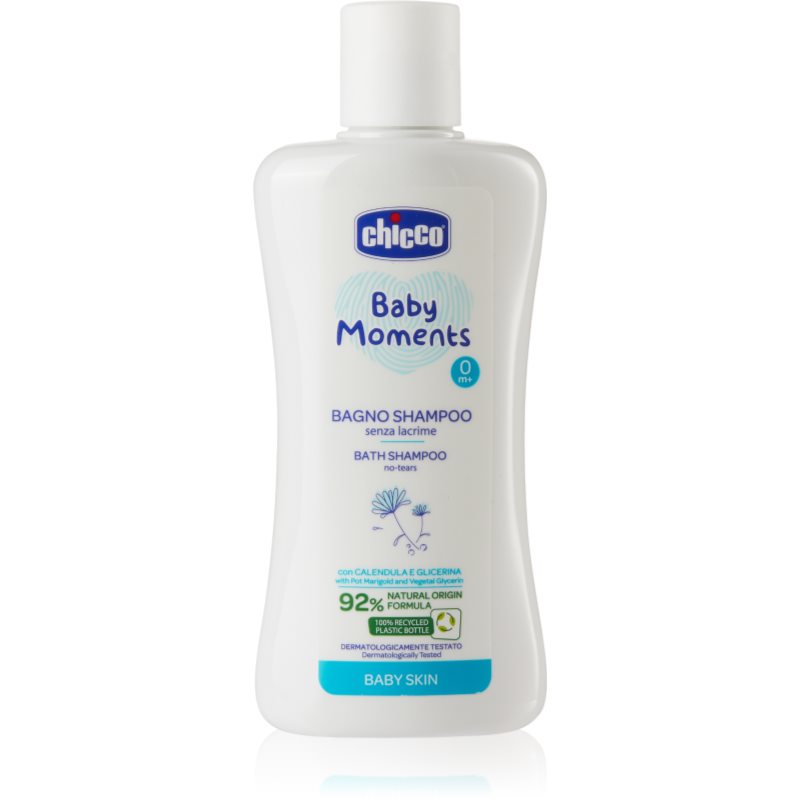 Chicco Baby Moments Bath Shampoo Shampoo Per Il Corpo Per Neonati 200 Ml