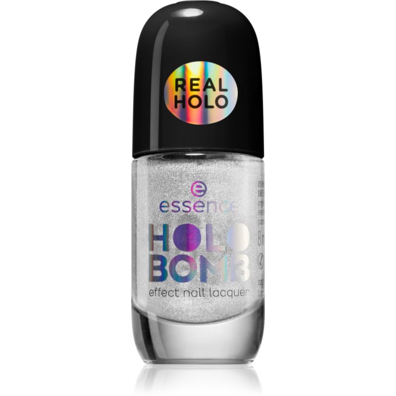 Essence Holo Bomb Smalto Per Unghie Effetto Olografico Colore 01 - Ridin' Holo 11 Ml
