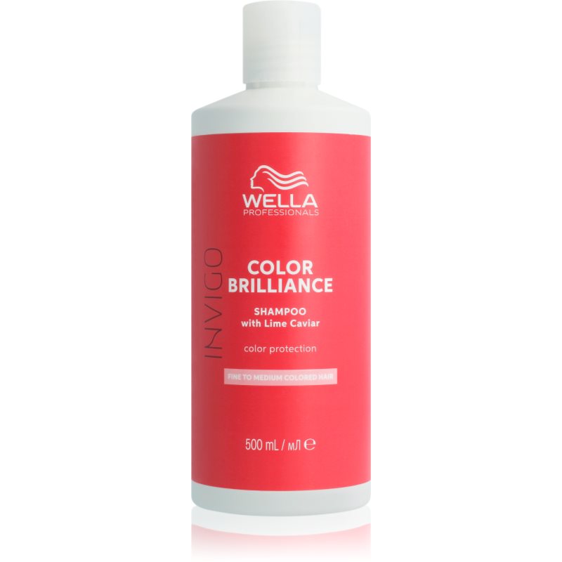 Wella Professionals Invigo Color Brilliance Shampoo Per Capelli Normali E Fini Protezione Colore 500 Ml