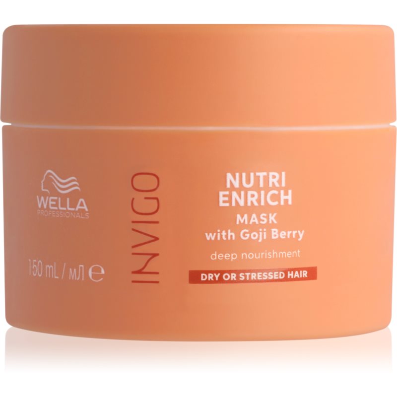 Wella Professionals Invigo Nutri-Enrich Maschera Di Nutrimento Profondo Per Capelli Secchi 150 Ml