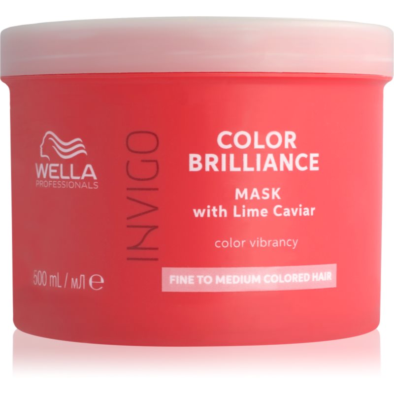 Wella Professionals Invigo Color Brilliance Maschera Idratante Per Capelli Delicati 500 Ml