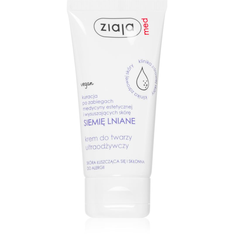 Ziaja Med Linseed Crema Viso Nutriente Giorno E Notte 50 Ml