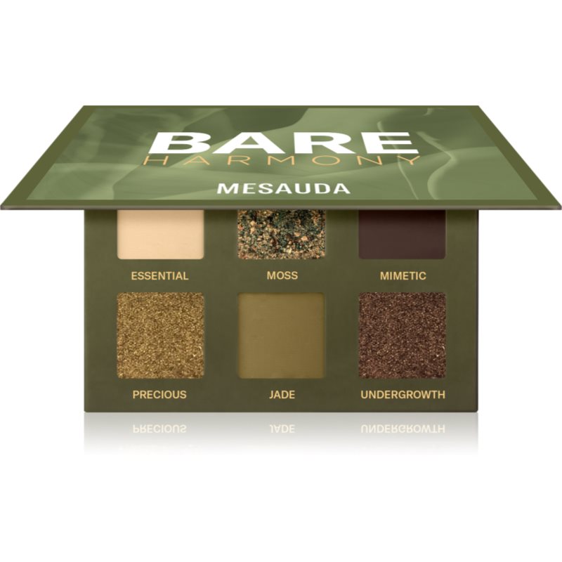 Mesauda Milano Bare Harmony Palette Di Ombretti Colore 205 Hidden Green 6X1 G