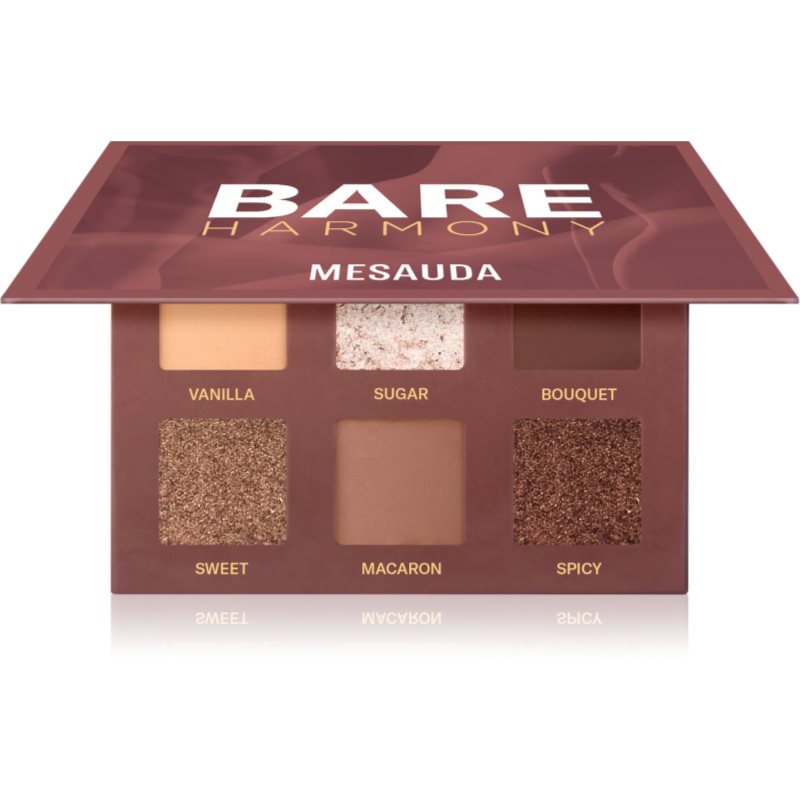 Mesauda Milano Bare Harmony Palette Di Ombretti Colore 204 Delicious Rose 6X1 G